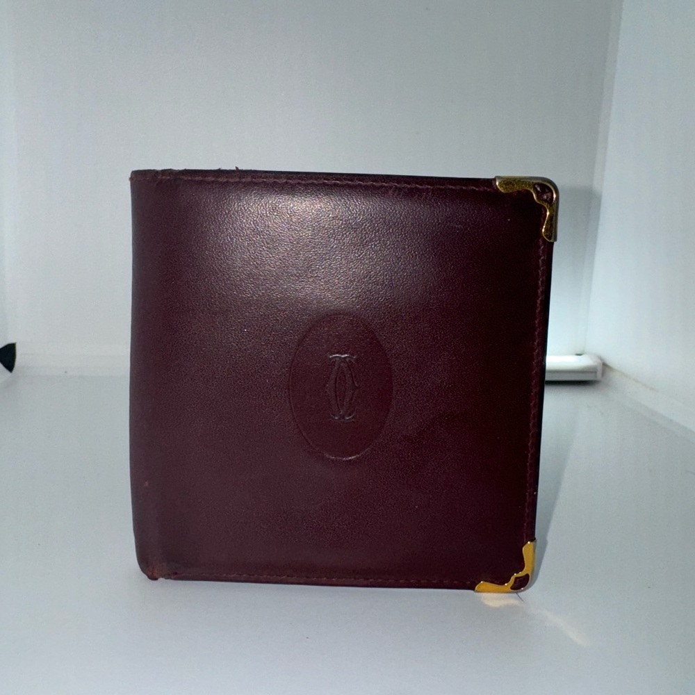 Vintage Cartier bifold wallet